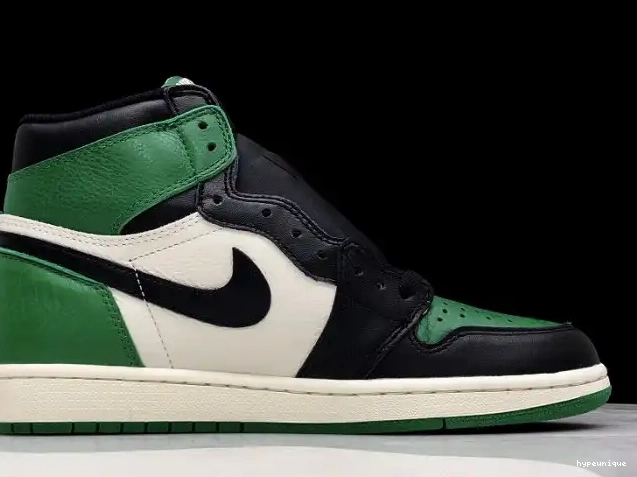 HYPE Green Air NRG Jordan OG 1 Sail-Black Pine High 555088-302 0616